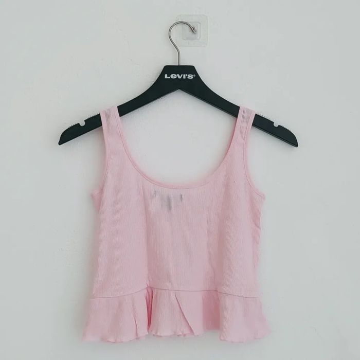 Pink crop top, Primark, size 32, brand new, no label64298019385859122