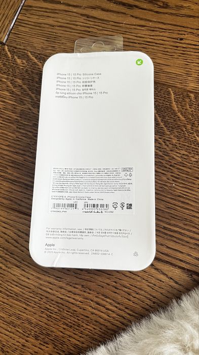 Etui iPhone 15 czarny silicon