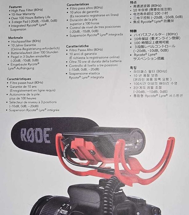 Rode Videomic Rycote