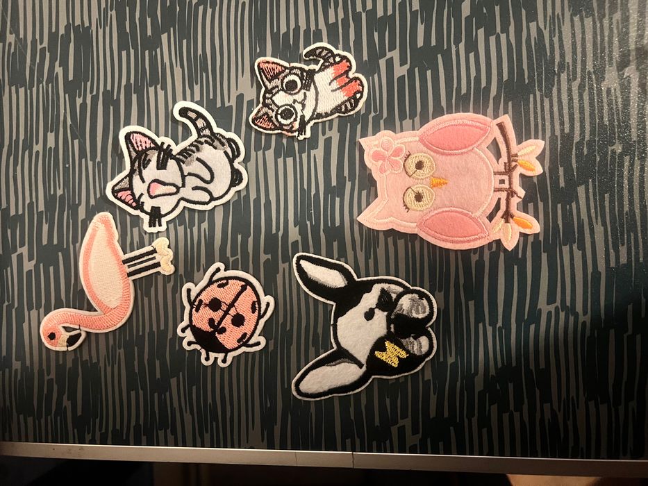 Patches bordados termo colantes