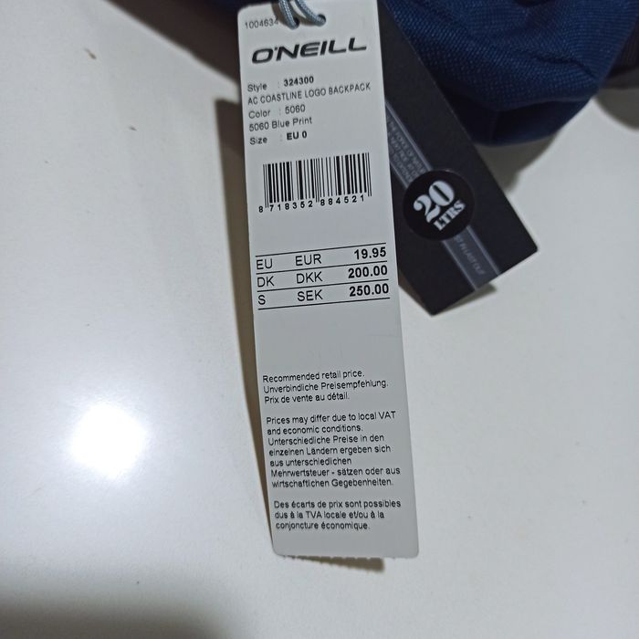 Mochila O'Neill nova 20L