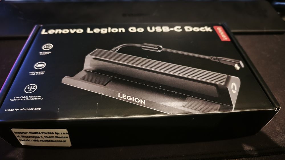 Stacją dokująca Lenovo legion go