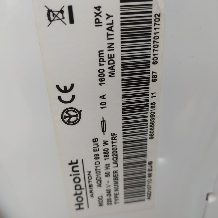 Pralko suszarka Hotpoint Ariston 10/7 kg