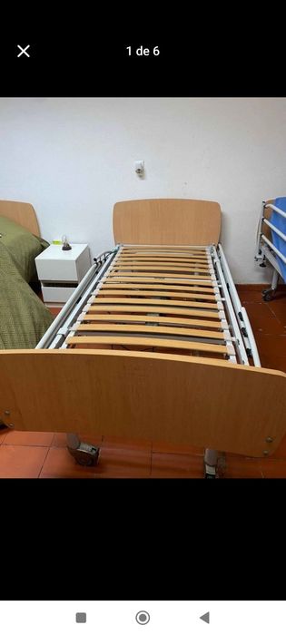 Cama articulada com colchão possibilidade de entrega