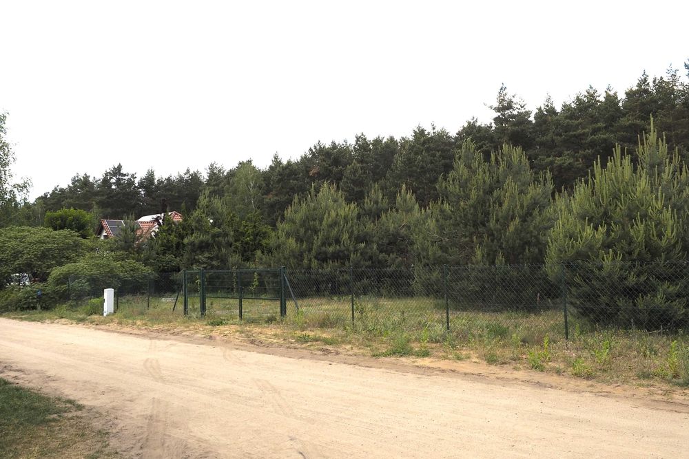 Dzikowo Chrapy działka przy lesie z warunkami zabudowy - uzbrojona i ogrodzona – pohled 2
