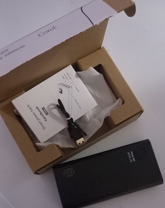 EXJ PowerBank 20000 мАч 22.5 Вт быстрая зарядка — новый в коробке