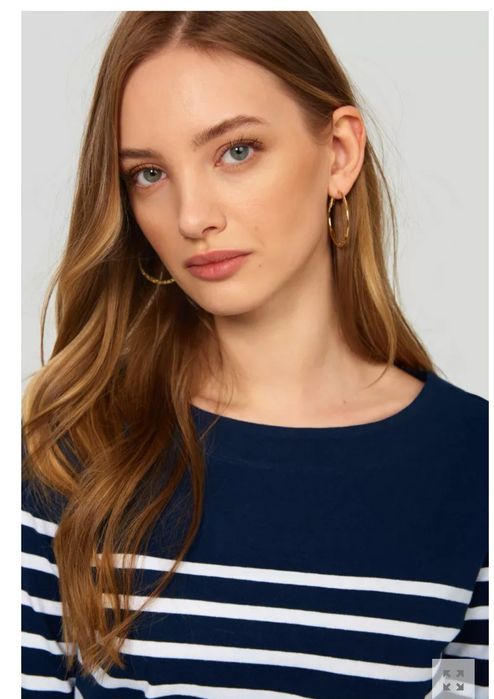 Bluzka Greenpoint paski granatowa L 40