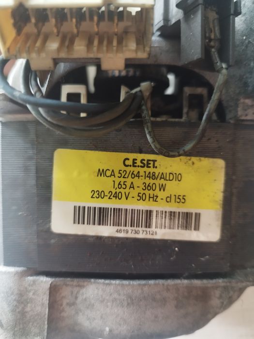 Двигун до пральної машини