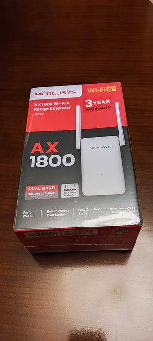 ME70X Uniwersalny wzmacniacz sieci bezprzewodowej WiFi 6, AX1800