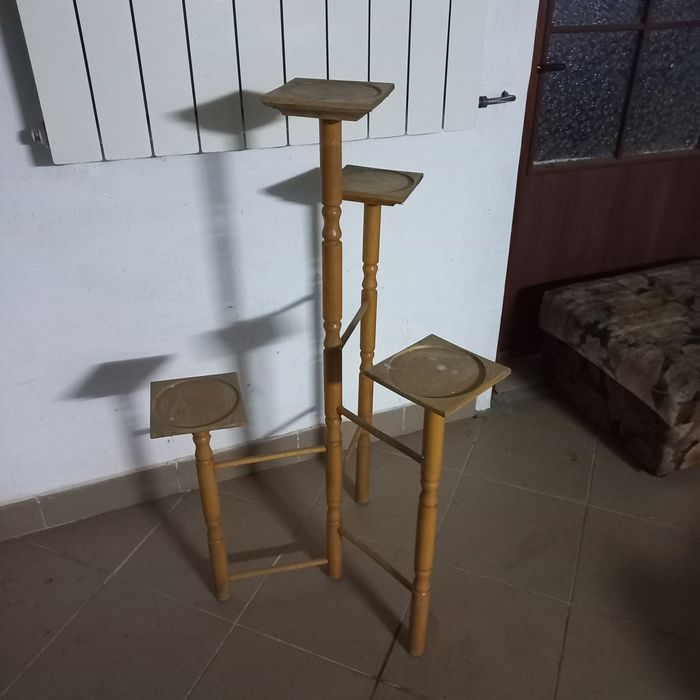 Kwietnik drewniany wys 100 cm