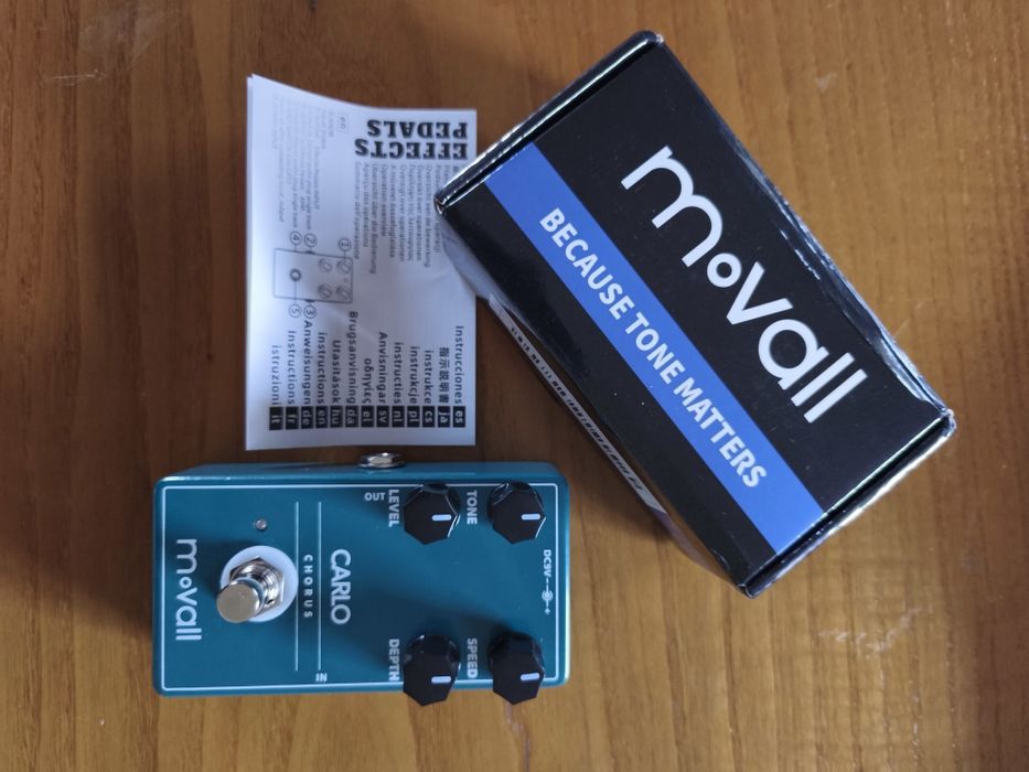 Pedal efeitos CHORUS