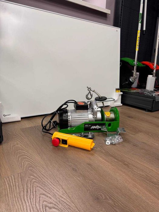 Тельфер електричний 300/600 кг 12 м Helper HP-1006 Лебідка електрична