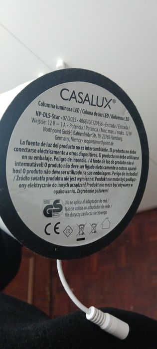 Coluna de luz LED RGB