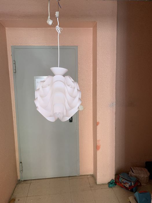 Candieiro tecto cor branco