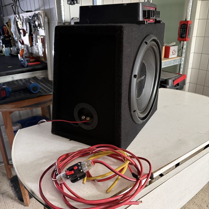 Pionner coluna + amplificador potencia