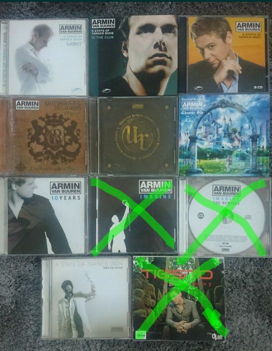 Диски Armin Van Buuren, CD диски лицензия