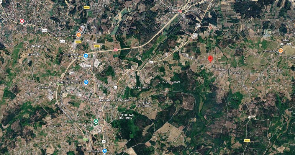 Lote Urbano em Lobão da Beira, Tondela