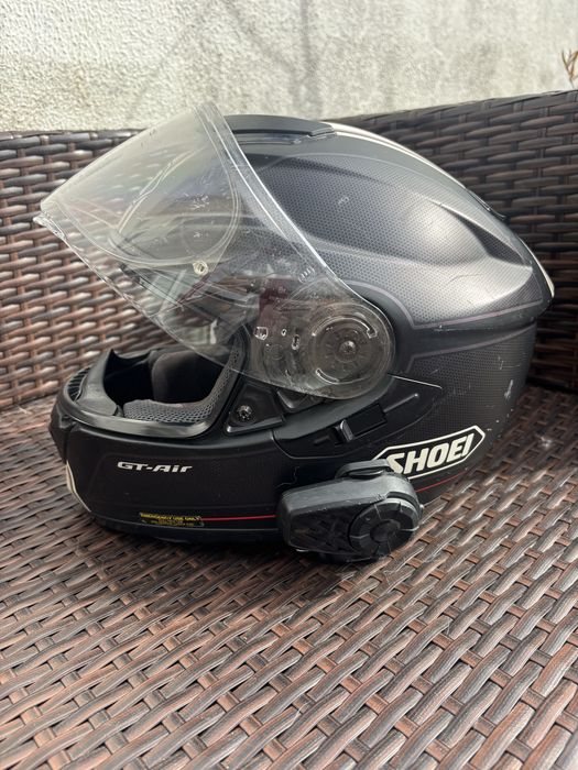 Capacete shoei GT air + Sena intercom