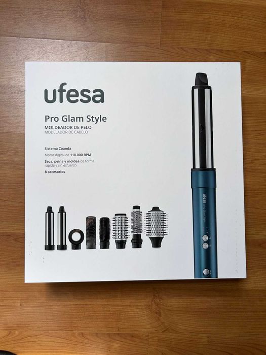 Modelador UFESA Pro Glam Style (1500 W - 3 níveis de Temperatura)