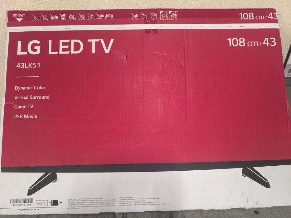 TVs em bom estado 150€ LG 43 .TOSHIBA 32 \100€ com caixas e documentos