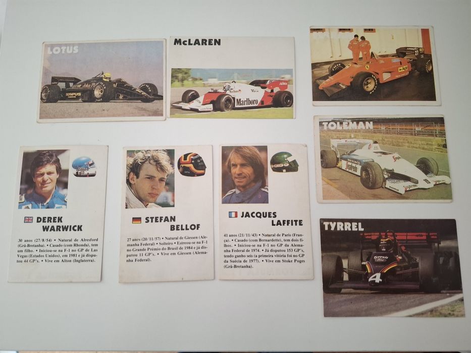 Lote 30 calendários dos anos 80s