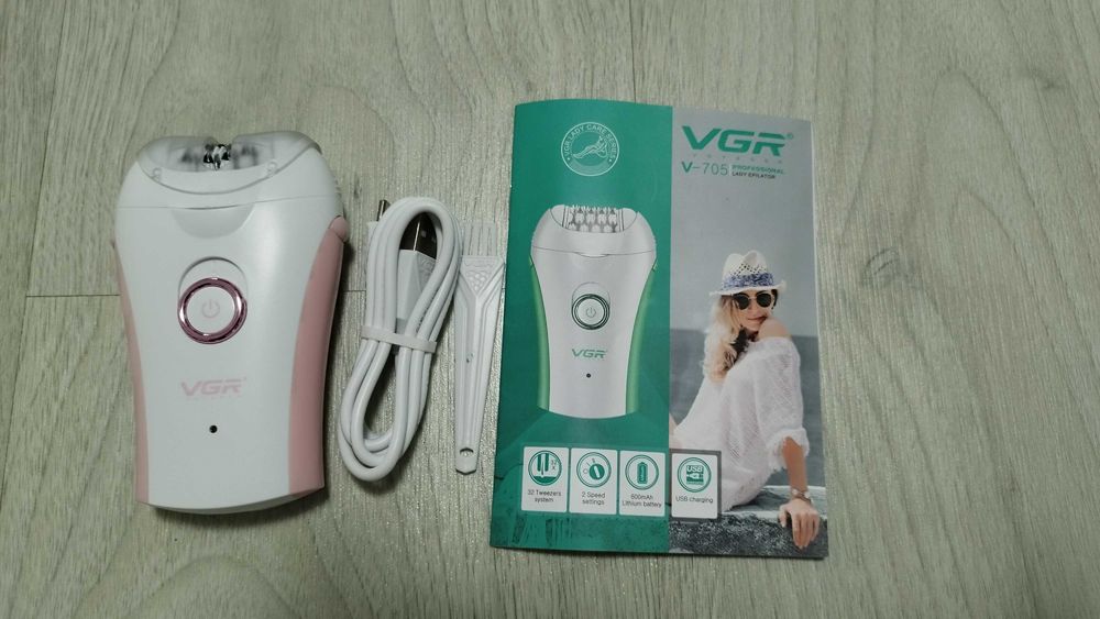 Máquina depiladora VGR a bateria