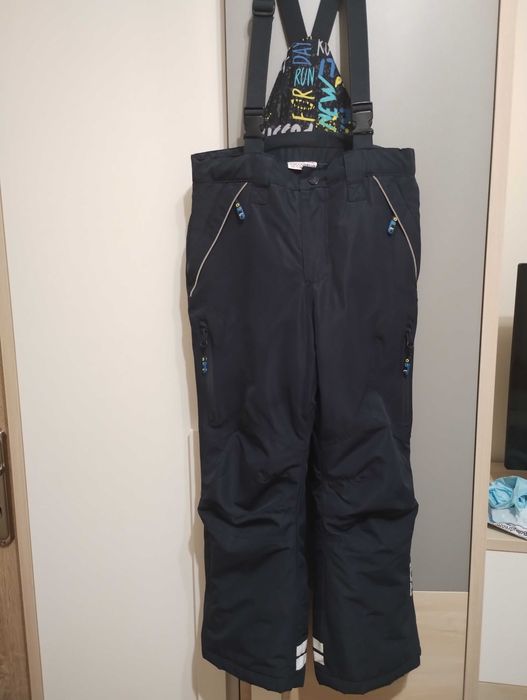 Spodnie chłopięce narciarskie r.122, 128