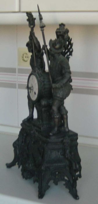 Caixa de Relógio em bronze, Séc XIX origem França BRUNFAUT e numerado!