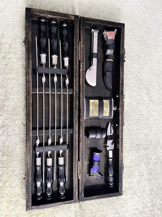 Подарочные наборы шампуров! Набори шампурів!