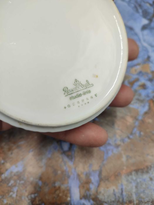 Porcelanowy talerzyk Rosenthal - Mapka - kolekcjonerski 3363
