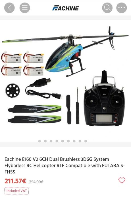 Helicóptero Eachine E160