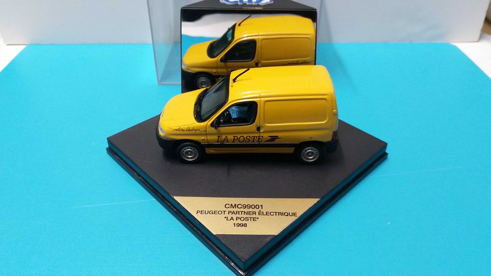 Peugeot Partner Elétrique "La Poste" (1998) - Miniatura escala 1/43