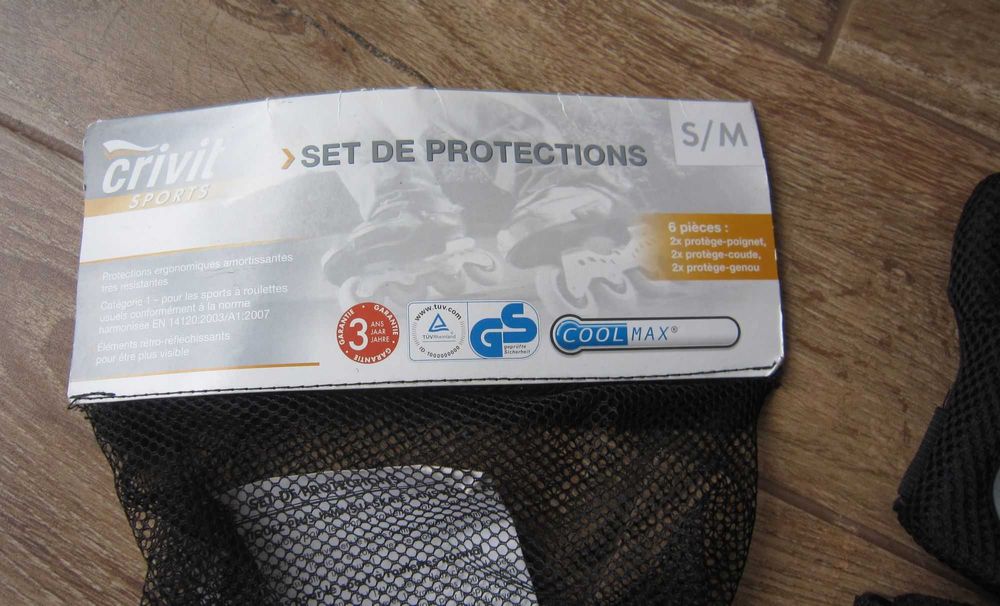 Ochraniacze i kaski - 2 szt