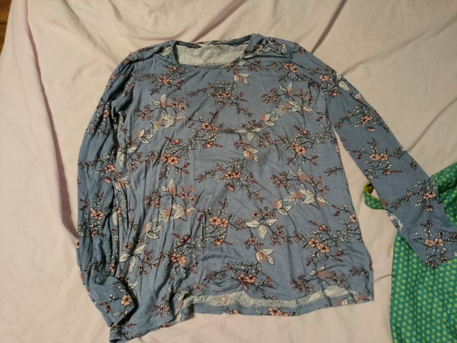 Bluzka z wiskozy kwiaty esmara 42 XL