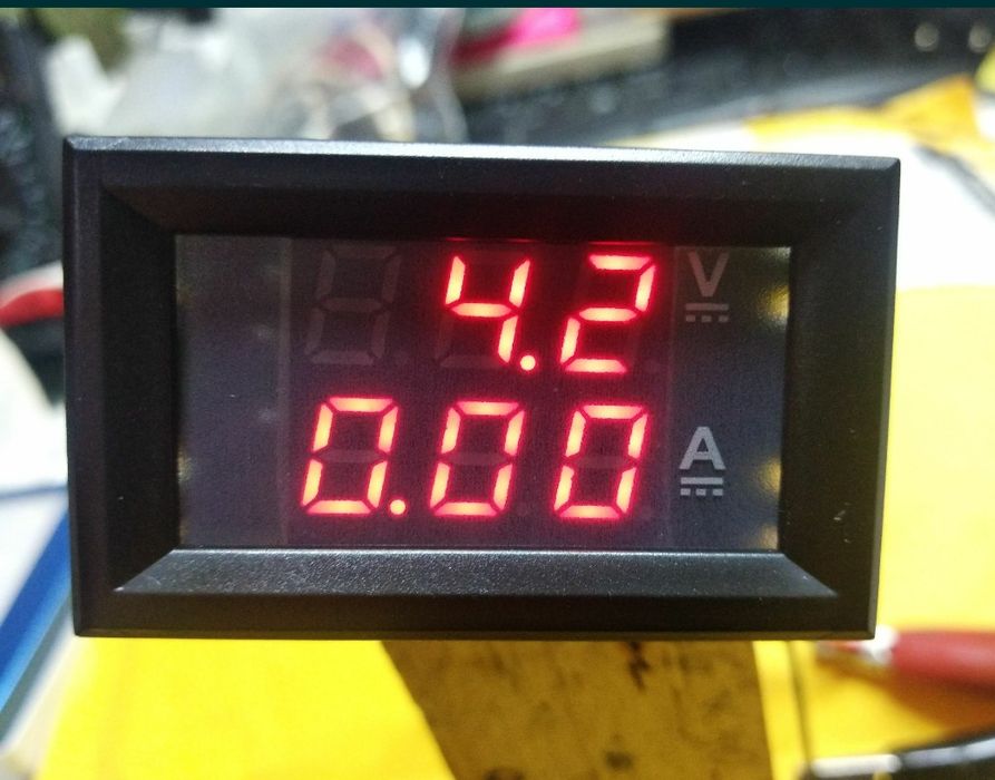 Амперовольтметр 0-100v 10a