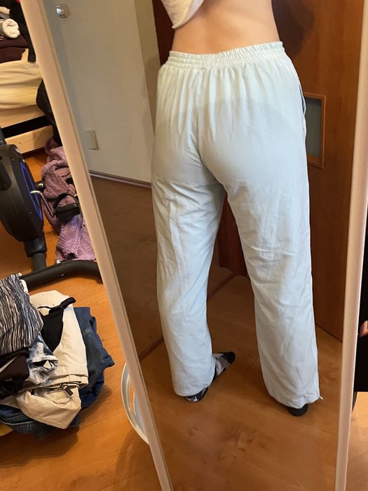 Dresy adidas blekitne