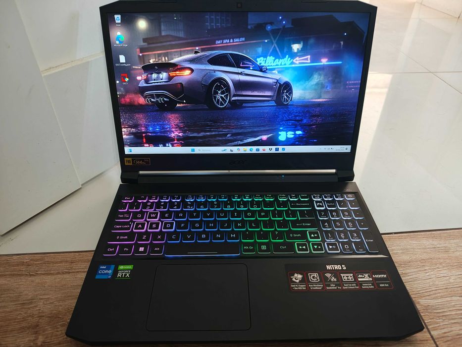 GAMINGOWY laptop ACER NITRO 5-15.6"144Hz,i5 11Gen 12x4.50Ghz,16GB,RTX3060-6GB