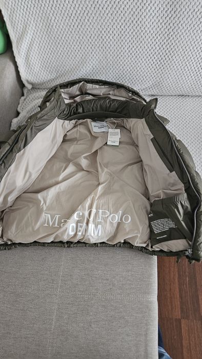 Nowa kurtka zimowa Marco Polo Denim - zielona