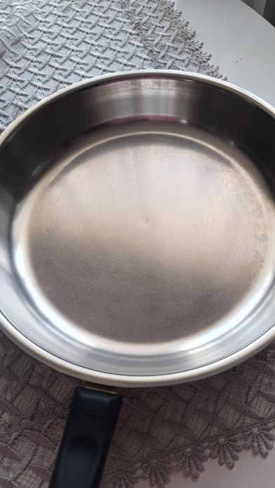 Patelnia niemiecka stalowa 30 cm Fissler