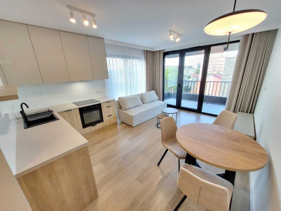 Mogilska 130 - 100% NOWE !!! 38m2 + duży balkon 10m2,KLIMA - od ZARAZ!