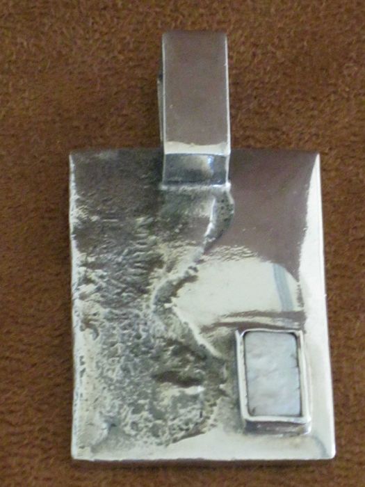 Medalha Prata Maciça de Lei 925`/.. C/Contraste