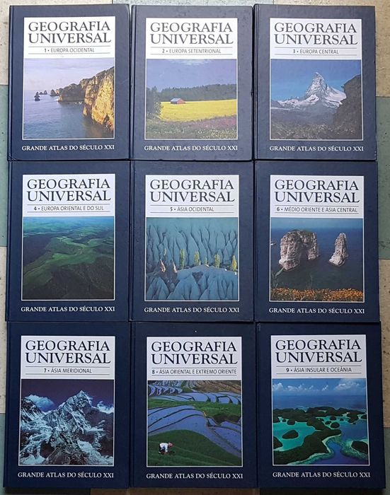 Coleção Geografia Universal, Grande Atlas do Século XXI – 18 volumes