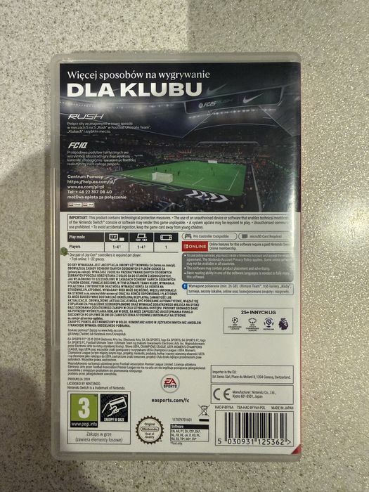 EA FC 25 Nintendo Switch