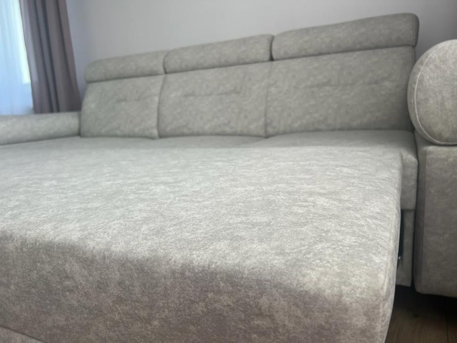Sofa beż-szarość-krem 230cm
