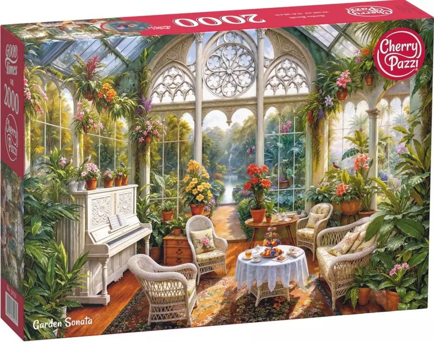 Puzzle 2000 Cherrypazzi Garden Sonata 50231. Nowy Produkt