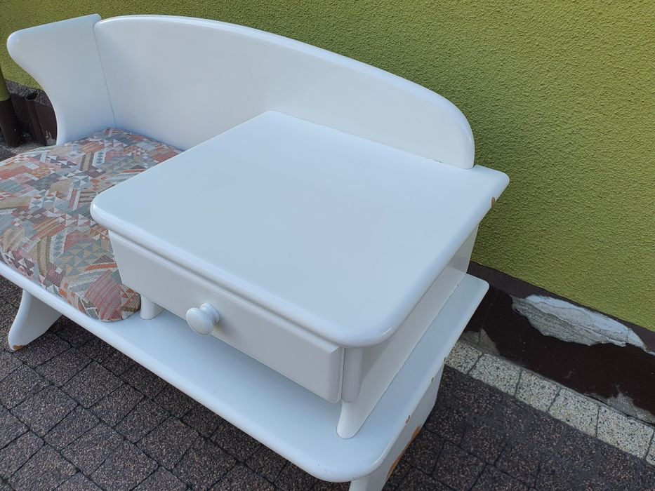 Siedzisko ławka na korytarz z szufladą