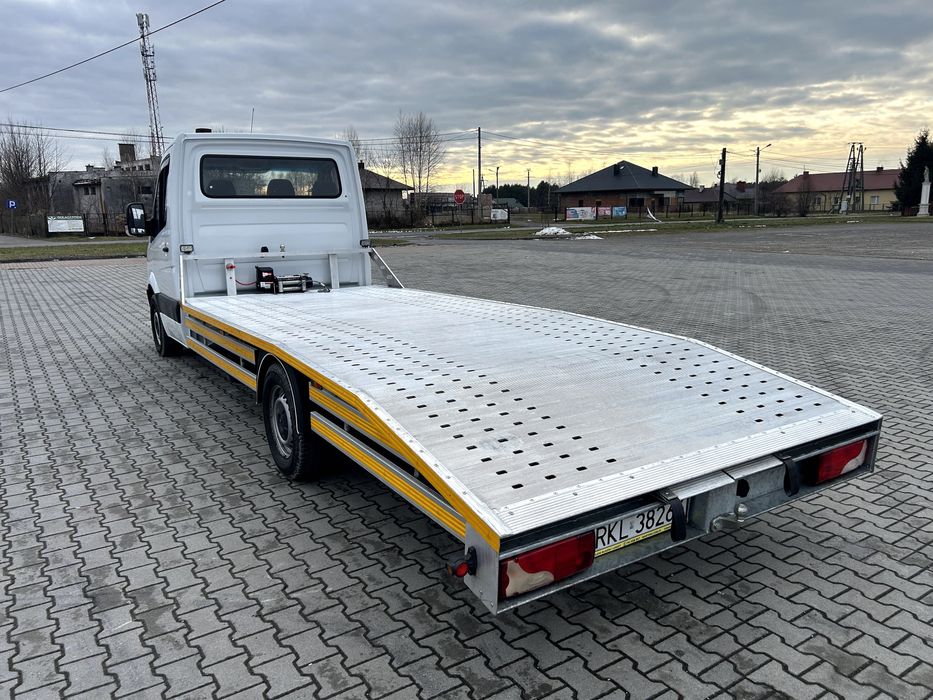 WYNAJEM autolawet Wypożyczenie AUTOLAWETY Lawety Mercedes Sprinter 906 2.2 CDI laweta