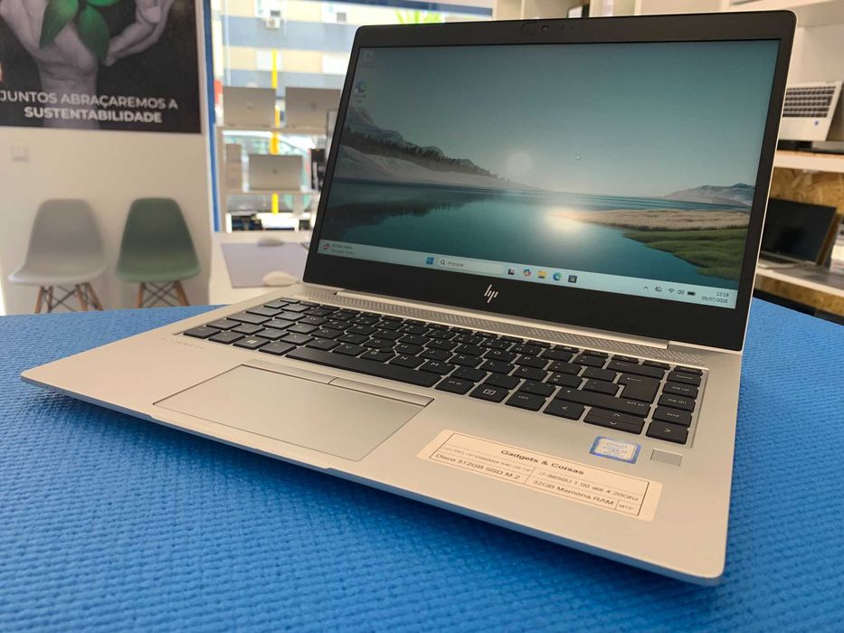 HP EliteBook 840 G6 14" | Intel Core i7-8565U | 32GB RAM | 512GB NVMe | W 11 Pro | Loja Física e Web Site