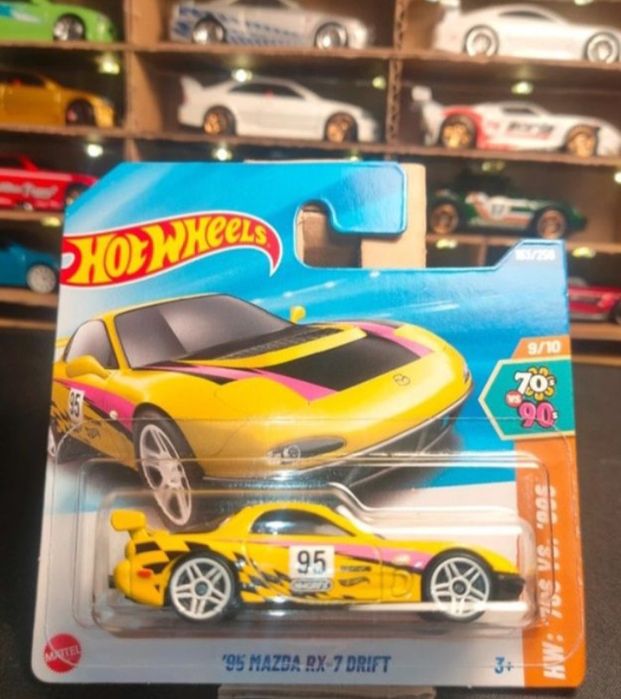 Mazda rx-7 drift hot wheels