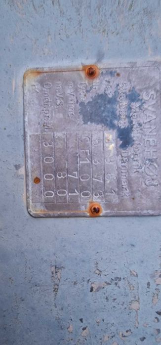 Pompa wody strazacka silnik garbus